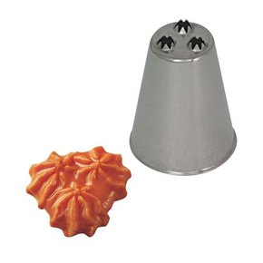 Zdobící špička - hvězdičky - 30x42x5 mm - BX1820-1 | MARTELLATO, Fancy Piping Nozzles