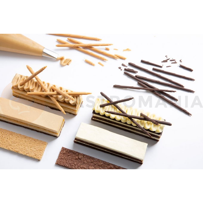 Dekorace, tužka Slim karamelová čokoláda 110 mm - 200 ks | MONA LISA, CHK-PC-22354E0-999