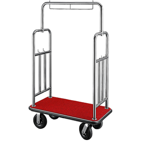 Hotelový vozík na zavazadla 1100x610x1840 mm | CONTACTO, 1649/185