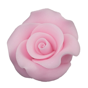Květ růže &quot;L&quot; z cukru 6 cm, růžová | MAGMART, R L