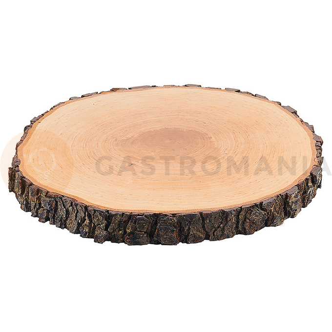 Kulatý dřevěný podnos, průměr 270-300 mm | CONTACTO, 3863/030
