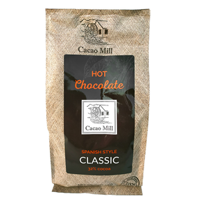 Horká čokoláda 32 %, 1 kg balení | CACAOMILL, Hot Chocolate