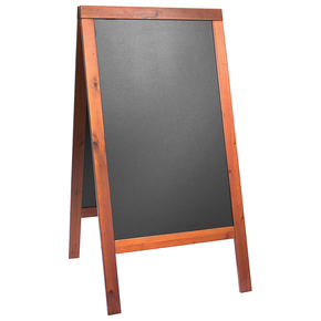 Informační tabule dřevěná 550x850 mm, černá | CONTACTO, 7696/122