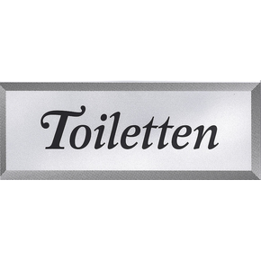 Tabulka &quot;Toiletten&quot; | CONTACTO, 7670/010