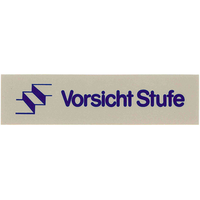 Tabulka &quot;Vorsicht Stufe&quot; | CONTACTO, 7673/016