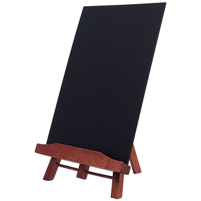 Tabulka na menu s dřevěnou základnou mahagonové barvy 315x210 mm | CONTACTO, 7678/361