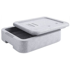 Termobox 300x240x95 mm, šedý | CONTACTO, 6833/085
