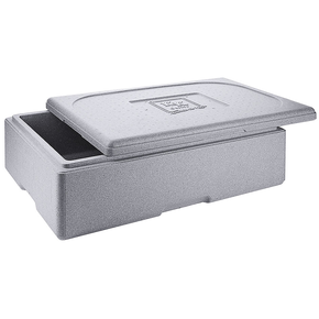 Termobox 600x400x200 mm, šedý | CONTACTO, 6832/200