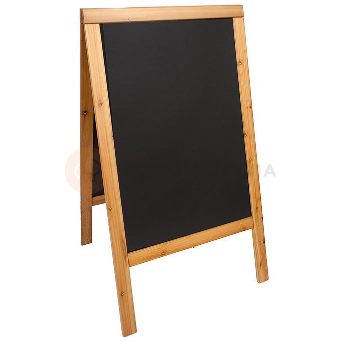 Informační tabule dřevěná 550x850 mm, černá | CONTACTO, 7696/123