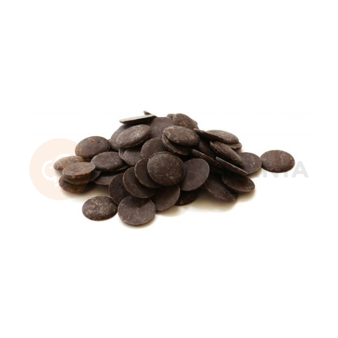 Španělská hořká čokoláda 61,1 % bez cukru, 20 kg balení, dropsy | NATRA CACAO, Dark No Sugar