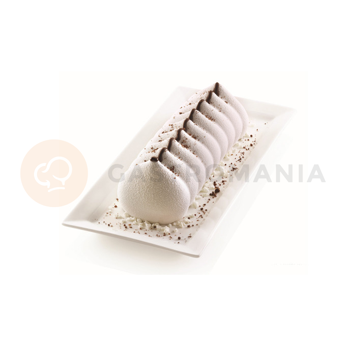 Forma na dorty, rolády a zmrzlinové dezerty 90x250x75 mm | SILIKOMART, Meringa