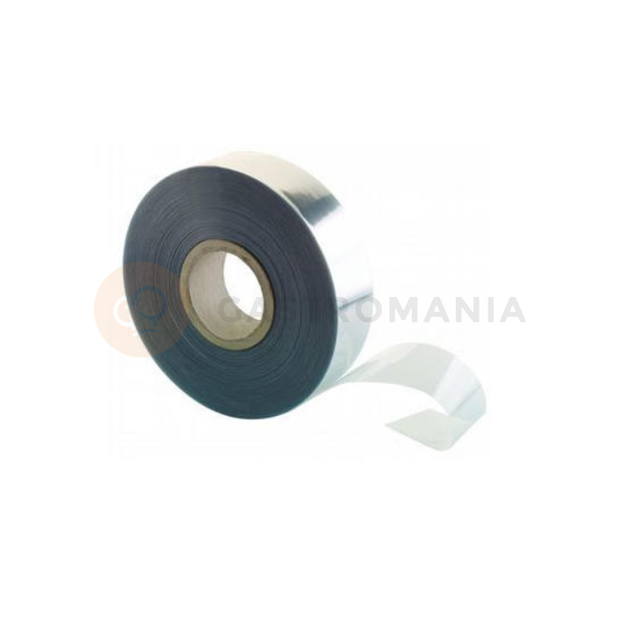 Nepřilnavá páska z PVC ideální pro lemování okrajů dortů a pro výrobu čokoládových dekorací 60 mm x 305 m | SILIKOMART, PVC Roll