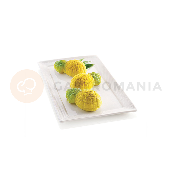 Silikonová forma na dorty a dezerty, ananas 5x 105 ml, 58x100x38 mm | SILIKOMART, Mini Ananas