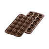 Forma na pralinky a čokoládky - 15x 8 ml - SCG51 Choco Game | SILIKOMART, EasyChoc 3D Choco