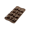 Forma na pralinky a čokoládky - motiv baby shower - SCG31 Choco Baby | SILIKOMART, EasyChoc 3D Choco