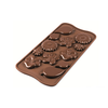 Forma na pralinky a čokoládky - rostliny, 12x - SCG44 Choco Garden | SILIKOMART, EasyChoc 3D Choco