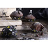 Komplet 24 košíčků na pečení muffinů a topperů s motivem Halloween | SILIKOMART, Skull