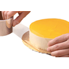 Nepřilnavá páska z PVC ideální pro lemování okrajů dortů a pro výrobu čokoládových dekorací 25 mm x 10 m | SILIKOMART, 73.491.86.0001
