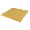 Podložka pod dorty a zákusky čtvercová zlatá - 35x35 cm | SILIKOMART, Cake Cardboard Drums Square