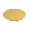 Podložka pod dorty a zákusky kulatá zlatá - 35 cm | SILIKOMART, Cake Cardboard Drums Round