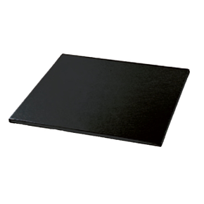 Podložka pod dorty a zákusky čtvercová černá - 25x25 cm | SILIKOMART, Cake Cardboard Drums Square