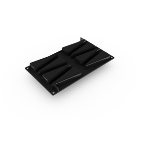 Silikonová forma na dezerty - 300x175 mm, 8 kusů, 114x39x20 mm, 50 ml - PX3214S | PAVONI, Slake