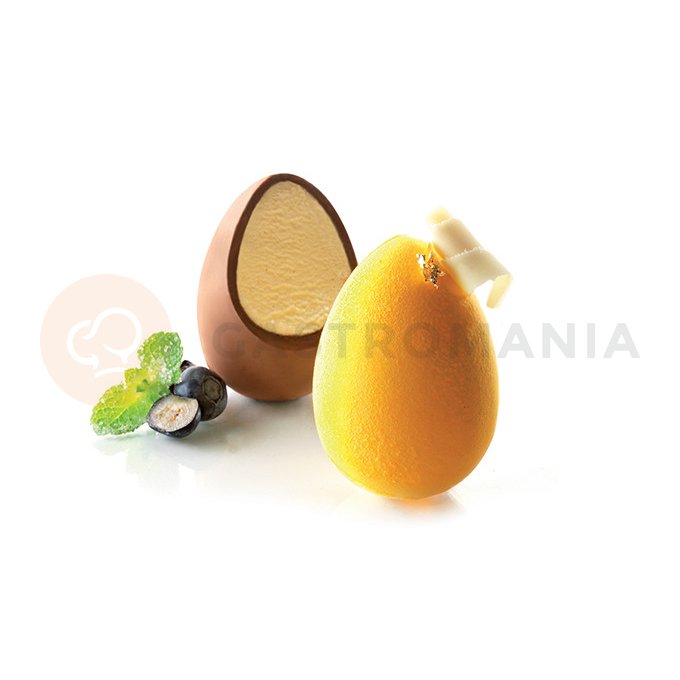 Forma na čokoládu - vejce, 2x 140x100x50 mm - Sk 3000 Uovo | SILIKOMART, EasyChoc