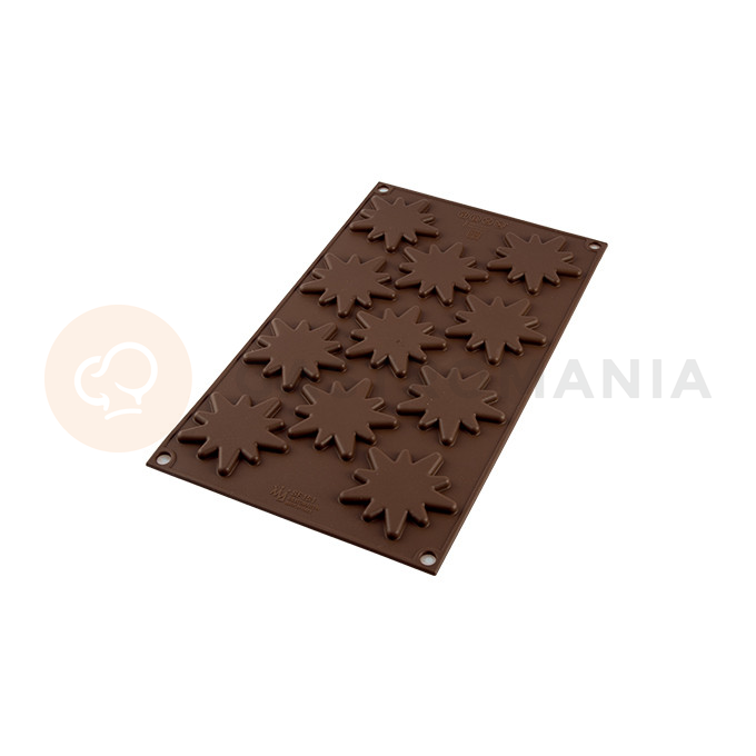 Forma na pralinky a čokoládky - 11x 62x40x8 mm, 14 ml - SF151 Choco Flash | SILIKOMART, EasyChoc