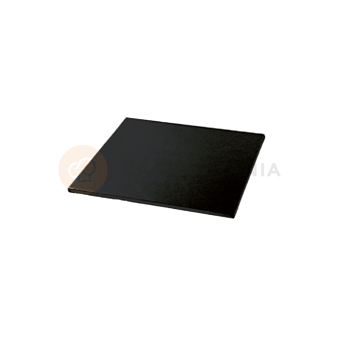Podložka pod dorty a zákusky čtvercová černá - 35x35 cm | SILIKOMART, Cake Cardboard Drums Square
