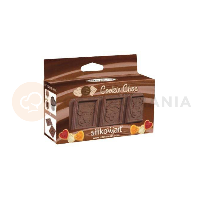Sada na sušenky - Vánoce, ø57x5 mm - CKC02 Cookie Xmas Slim | SILIKOMART, EasyChoc
