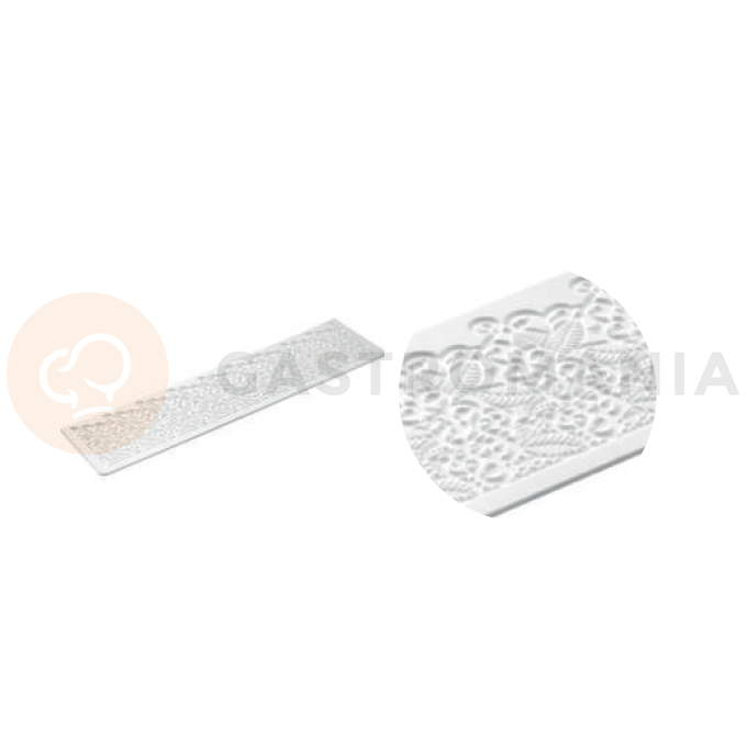 Silikonová podložka na krajky 65x400x1,8 mm | SILIKOMART, TRD07 Slim Baroc