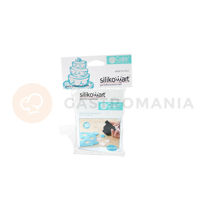 Vykrajovátka na těsto s razítkem ve tvaru dárku, komplet 2 ks | SILIKOMART, TAG07 Gift Box