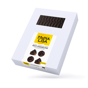 Dekorace z hořké čokolády Wavy Chocoplates, obdélník 250x360x2 mm - 12 ks. | MONA LISA, CHD-PS-22381E0-999