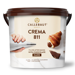 Krém na plnění, hořká čokoláda Crema 811, kbelík 5 kg | CALLEBAUT, FMD-P1336-651