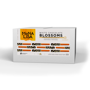 Dekorační plátky z bílé čokolády Blossoms 5 do 9 mm, 4 kg | MONA LISA, CHW-BS-22302-75A