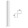Vnitřní roh z nerezové oceli 1800 mm | DORA METAL, DM-3509.6