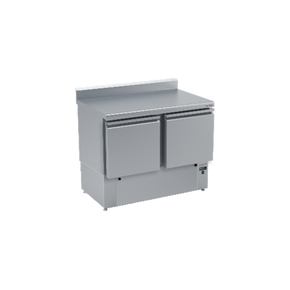 Chladicí stůl bez agregátu a plnými dveřmi 950x600x850 mm | DORA METAL, DM-90044