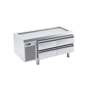 Chladicí základna s agregátem a šuplíky 1200x666x620 mm | DORA METAL, DM-94702