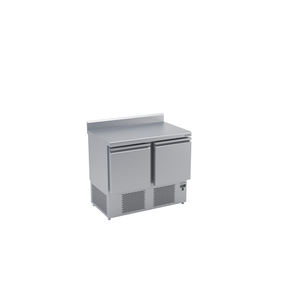 Stół mroźniczy z agregatem i drzwiami pełnymi 950x700x850 mm | DORA METAL, DM-95044