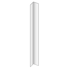 Vnitřní roh z nerezové oceli 1800 mm | DORA METAL, DM-3509.6