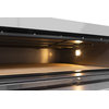 Piec do pizzy elektryczny, sterowanie elektroniczne, piekarniczy modułowy szamotowy, 6+6x 40 cm, 4+4x 600x400 mm, 1130x1400x750 mm | RESTO QUALITY, BAKE D66