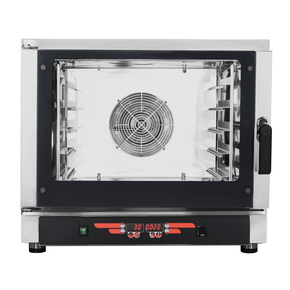 Piec konwekcyjno-parowy, 5xGN1/1, 5x 600x400 mm, sonda, 9 programów, 6,45 kW, 840x910x750 mm | RESTO QUALITY, FED05