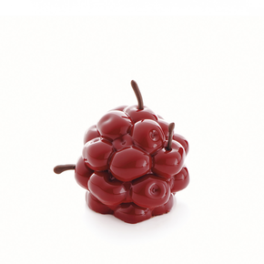 Silikonová forma na dezerty a monoporce, třešně, 4x 130 ml, 100x380x60 mm | DINARA KASKO, Cherry Mini