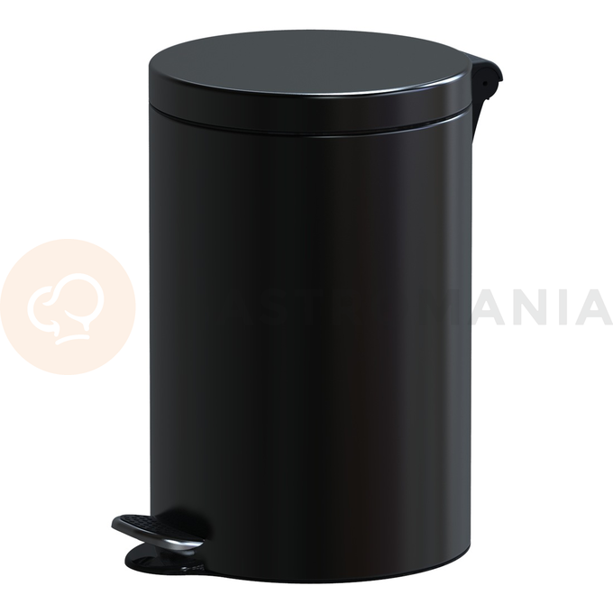 Pedálový odpadkový koš 12 l, 40x25 cm, černý | ALDA, Freedom Fresh