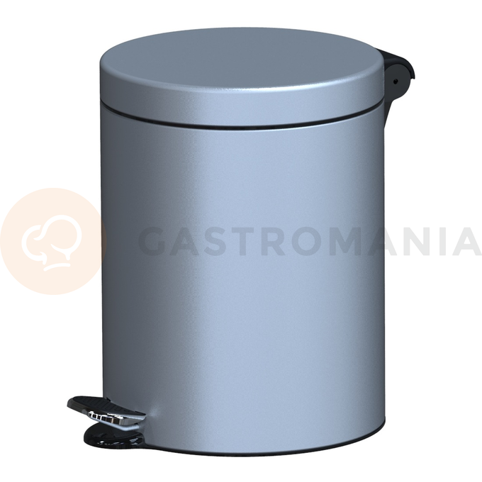 Pedálový odpadkový koš 5 l, 28x21 cm, šedý | ALDA, Freedom Fresh
