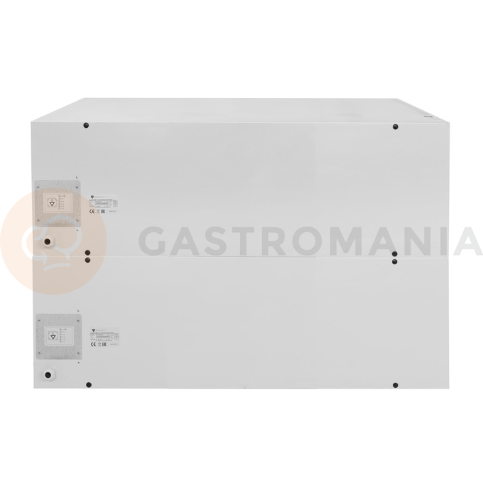 Piec do pizzy elektryczny, sterowanie elektroniczne, piekarniczy modułowy szamotowy, 6+6x 40 cm, 4+4x 600x400 mm, 1130x1400x750 mm | RESTO QUALITY, BAKE D66