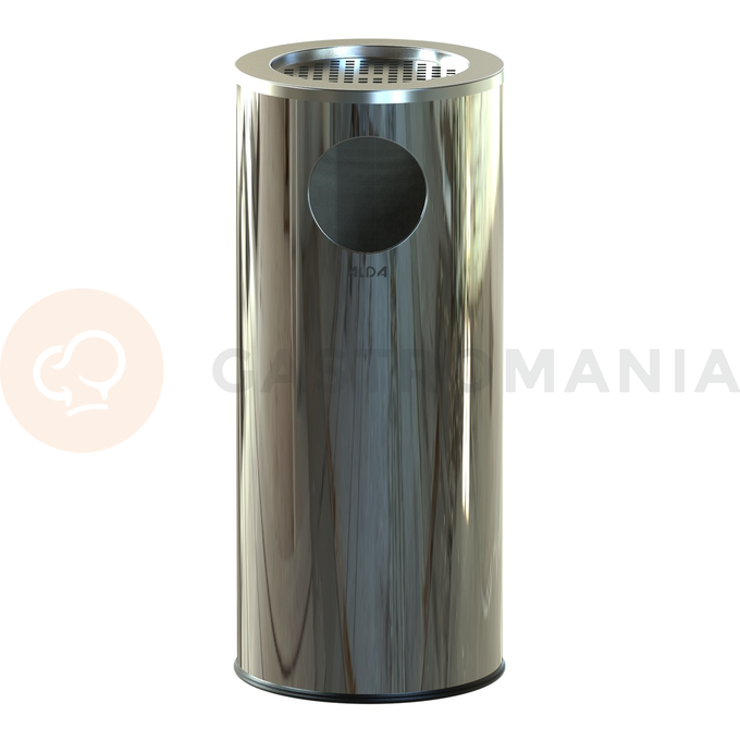 Popelnicový odpadkový koš 34 l, 69x30 cm, nerezová ocel/leštěná | ALDA, Marco