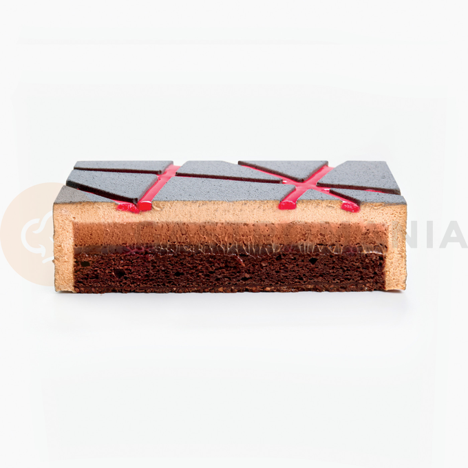 Silikonová forma na dezerty,  čokoládová tabulka 1350 ml, 200x200x50 mm | DINARA KASKO, Chocolate Block