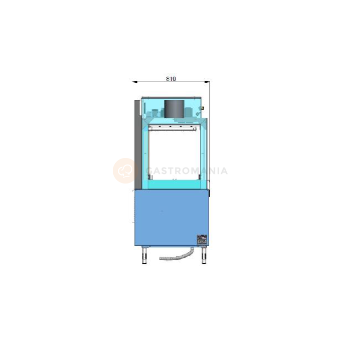 Zmywarka tunelowa koszowa 2400x800x1750 mm | RESTO QUALITY, 270L/R