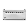 Płyta grillowa gazowa, gładka, 6,4kW, 505x505x225 mm | RESTO QUALITY, RQG30952